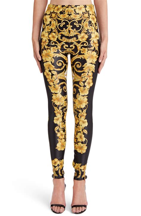 versace women's tights|Versace pants size 44.